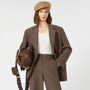 AUTHENTIC MaxMara Wool Silk Blazer Jacket